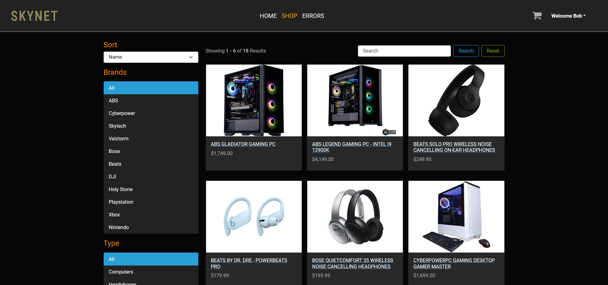 Product Name Screen Shot